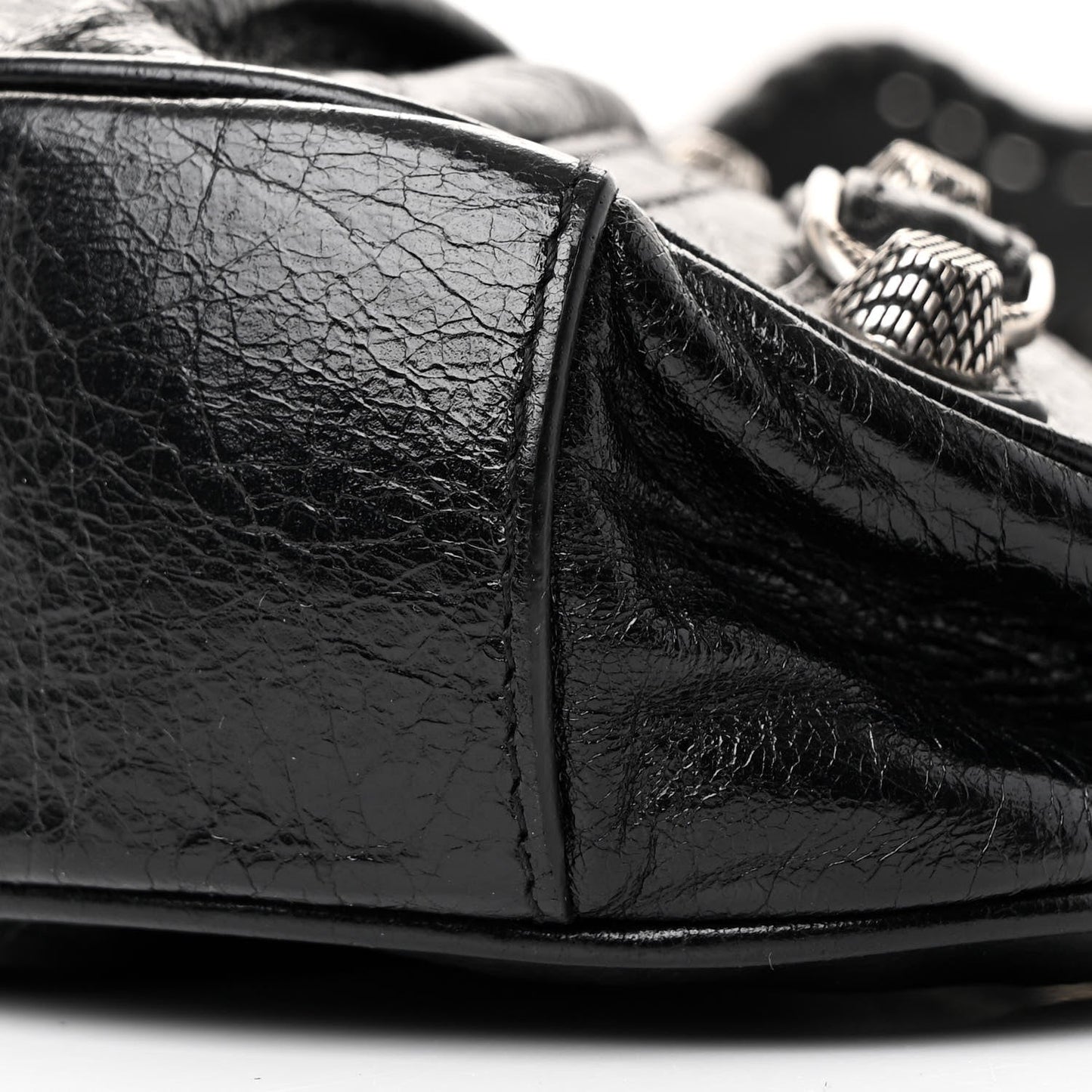 Agneau Arena Le Cagole Shoulder Bag XS Black