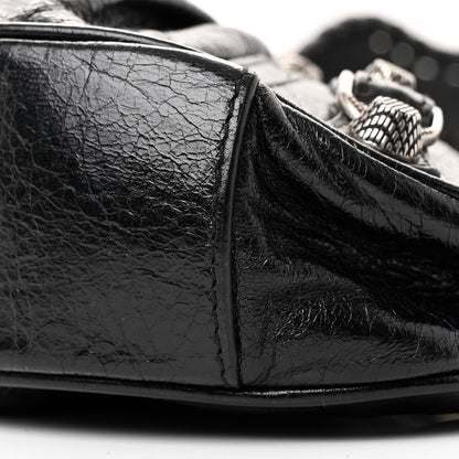 Agneau Arena Le Cagole Shoulder Bag XS Black