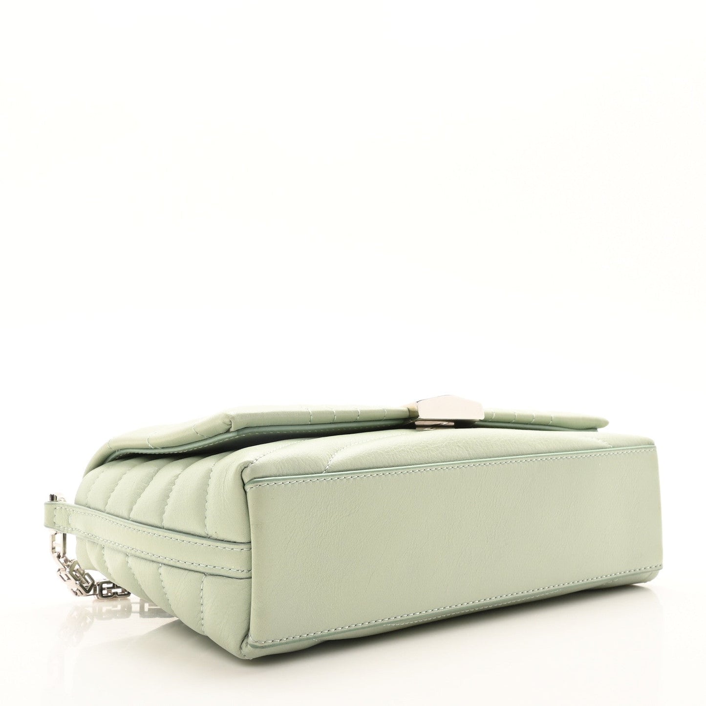 Calfskin Quilted Small 4G Shoulder Bag Light Green