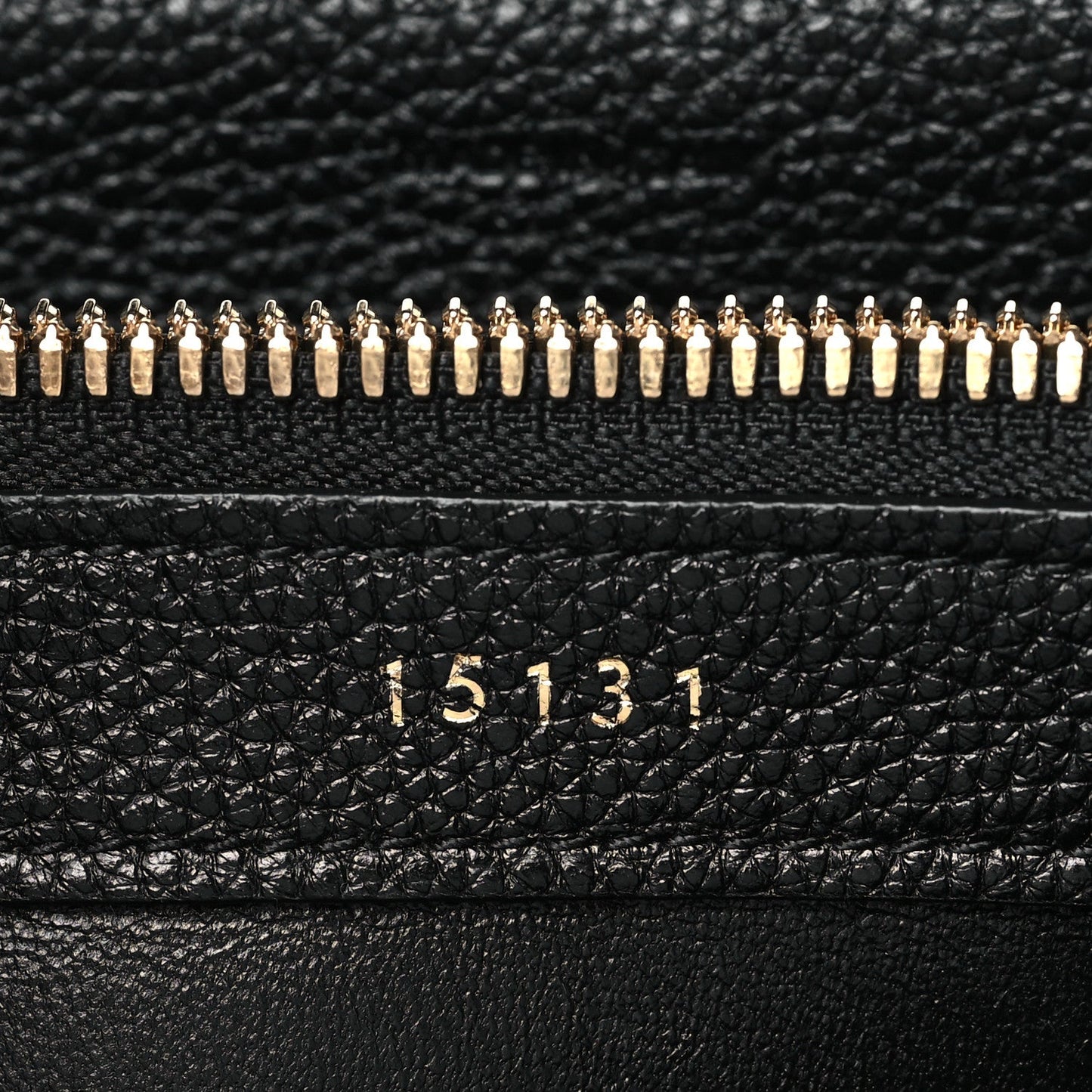 Grained Calfskin Classique 16 Top Handle Bag Black