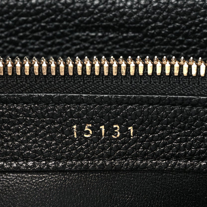 Grained Calfskin Classique 16 Top Handle Bag Black