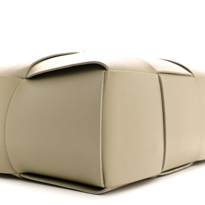 Nappa Maxi Intrecciato Medium Arco Tote Travertine