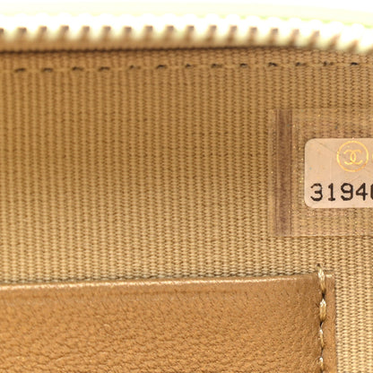 Lambskin Quilted CC Pearl Crush Camera Case Light Green