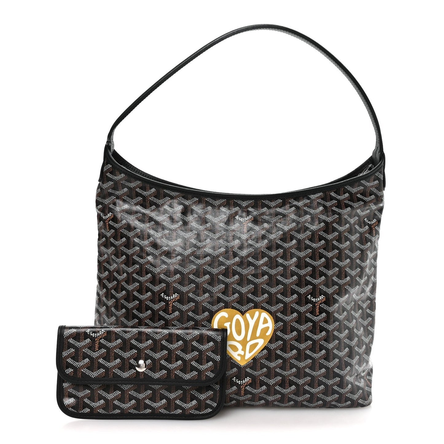 Goyardine Coeur Boheme Hobo Black