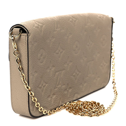 Empreinte Pochette Felicie Chain Wallet Tourterelle
