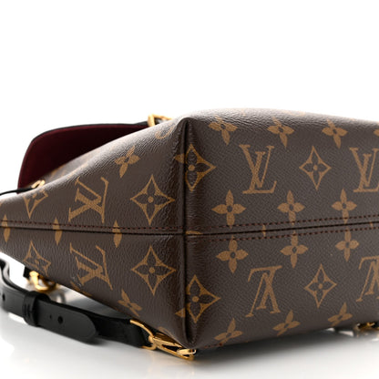 Monogram BB Montsouris NM Backpack Black