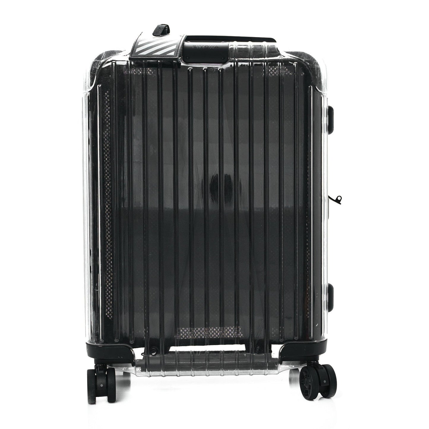 X RIMOWA Polycarbonate Luggage Transparent