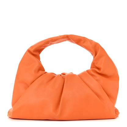 Smooth Butter Calfskin Small The Shoulder Pouch Light Orange