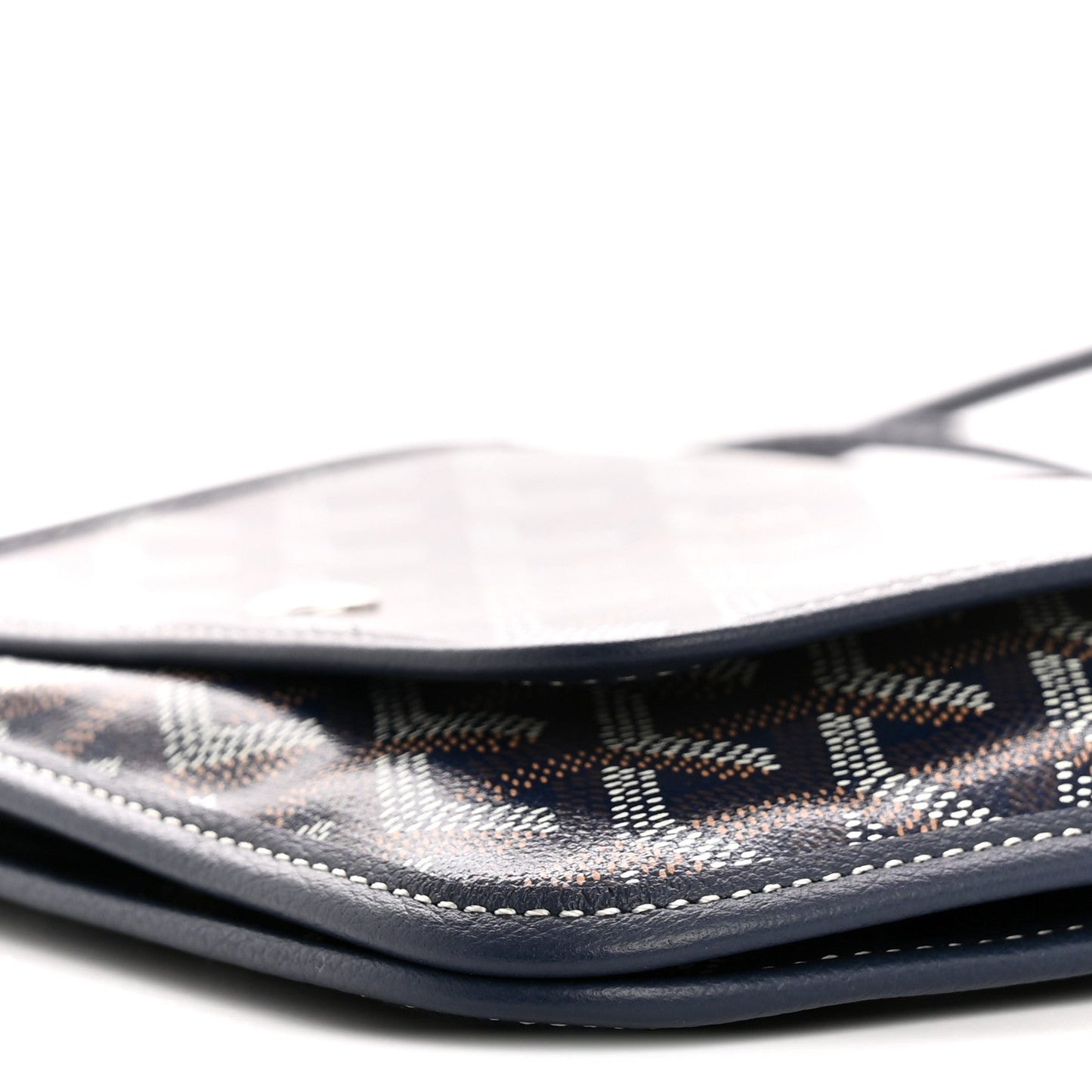 Goyardine Plumet Wallet Clutch Navy