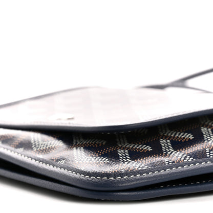 Goyardine Plumet Wallet Clutch Navy
