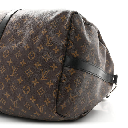 Monogram Macassar Keepall Bandouliere 55