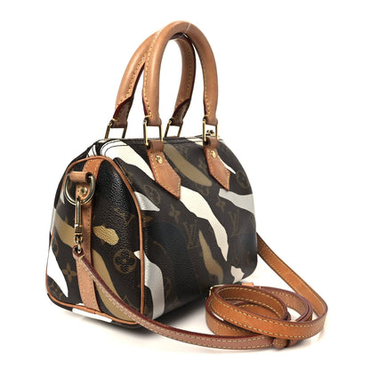 X LOL Monogram Speedy BB Gold Silver