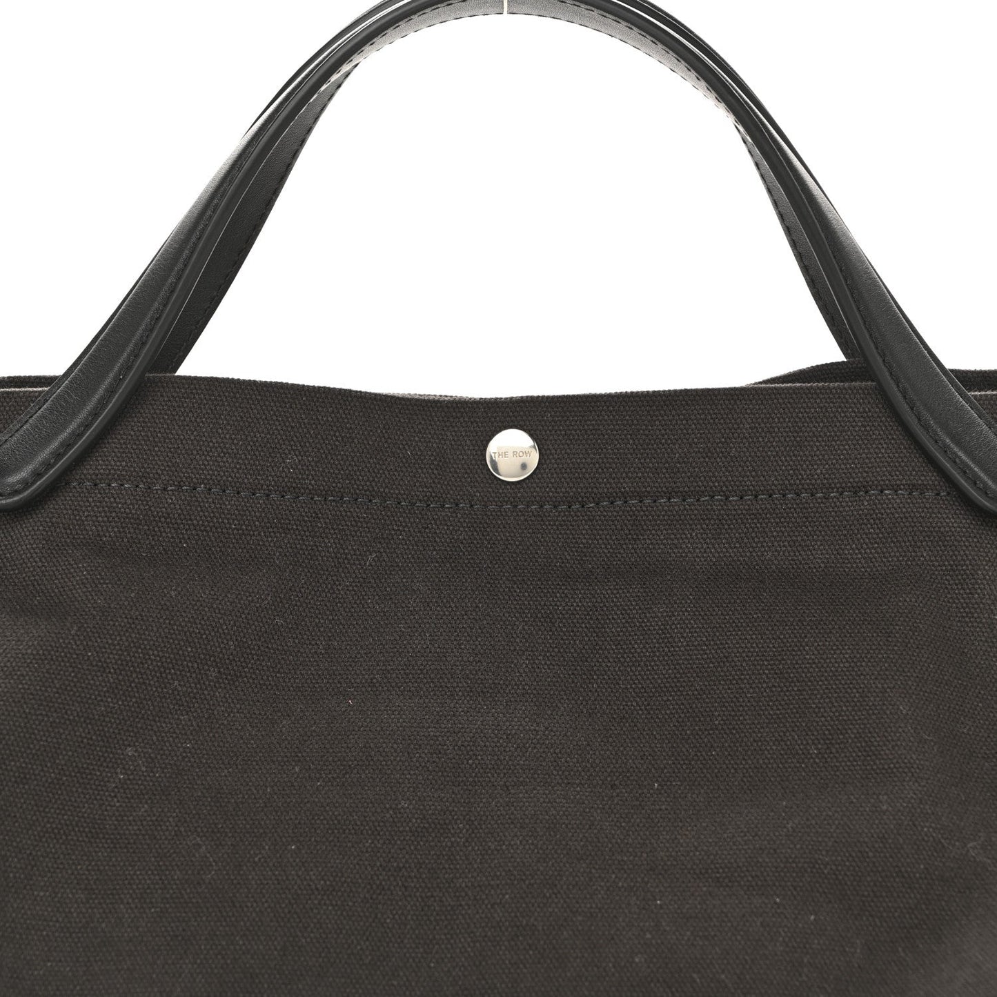Cotton Twill East West Idaho Tote Dark Grey
