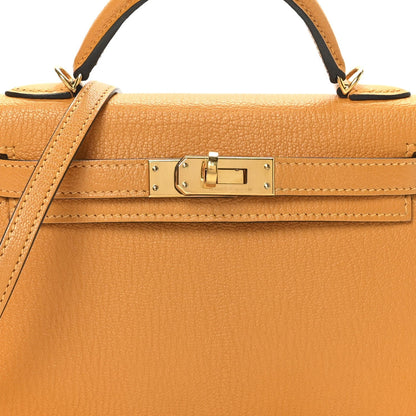 Chevre Mysore Mini Kelly Sellier 20 Jaune D'or
