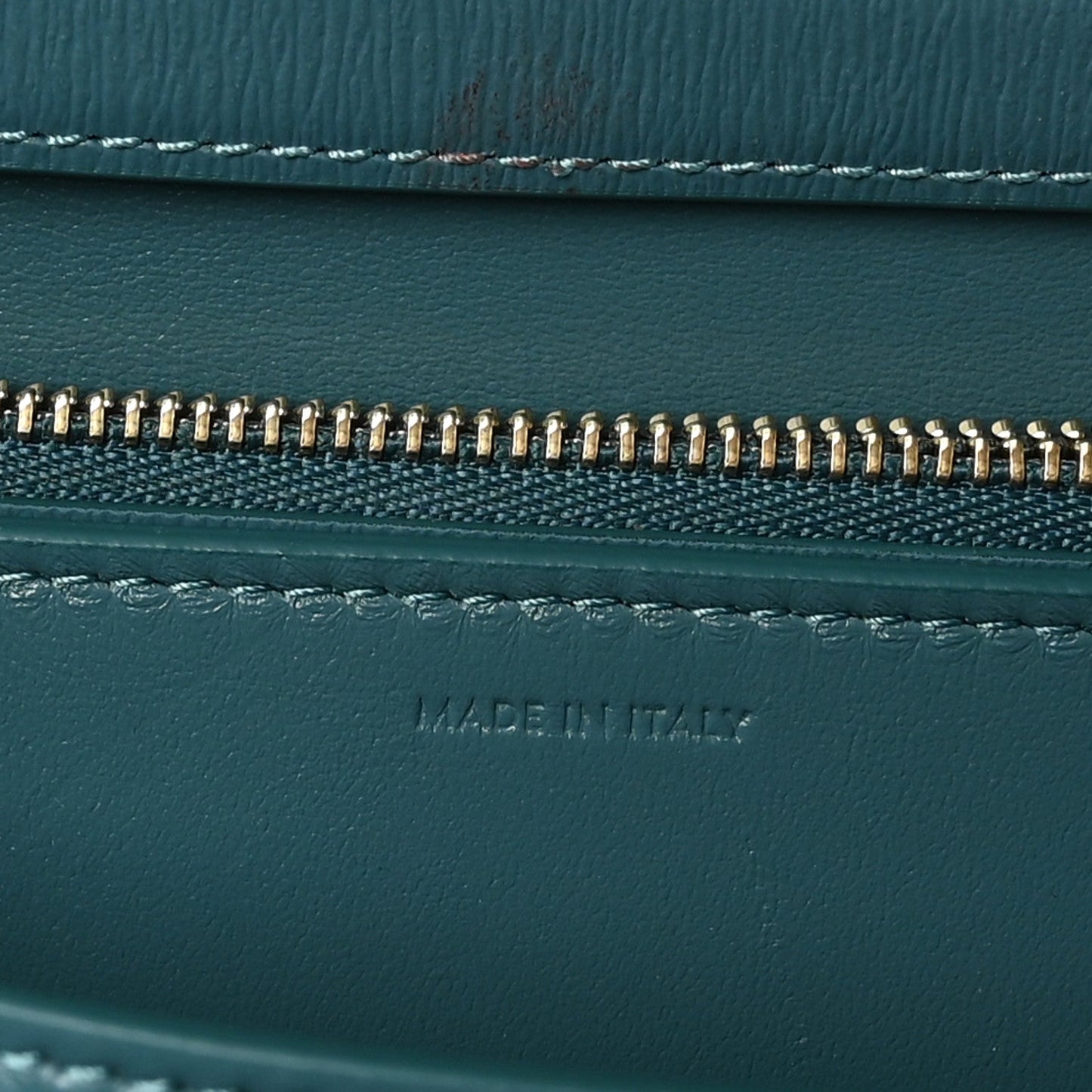Liege Calfskin Medium Classic Box Flap Bag Blue Slate