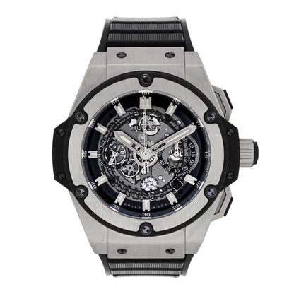 Titanium Rubber 48mm King Power Unico Automatic Watch Silver 701.NX.0170.RX