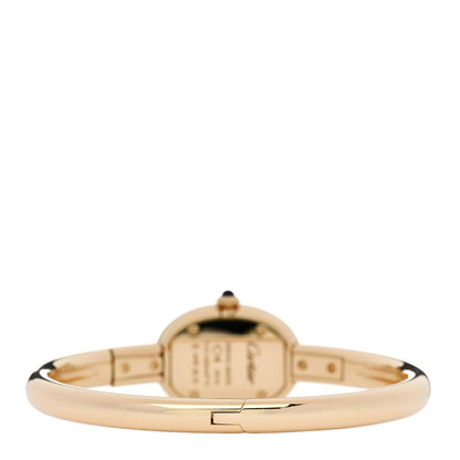 18K Yellow Gold 19mm Baignoire Quartz Watch