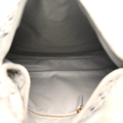 Suede Intrecciato Small Hop Sterling