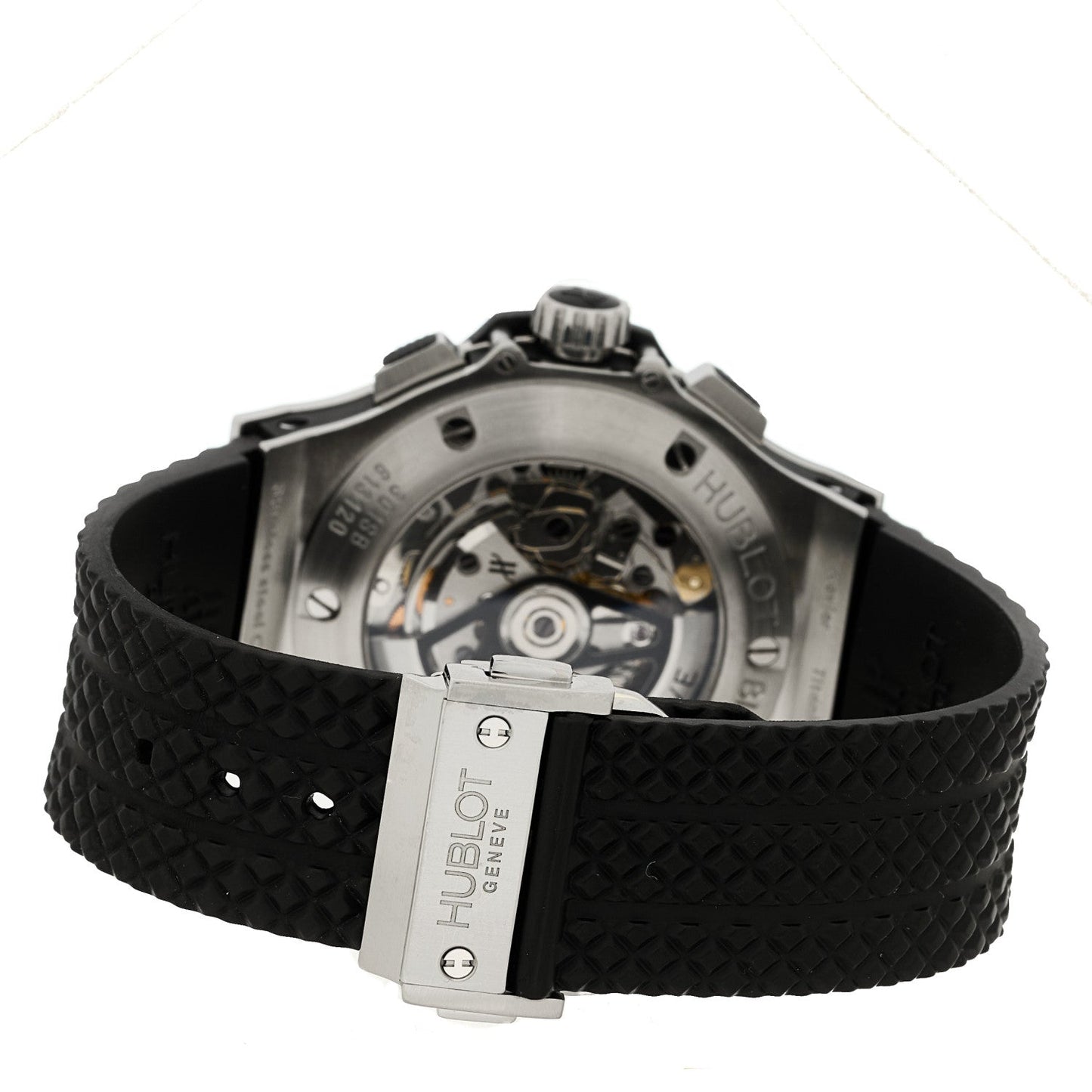 Stainless Steel Ceramic Rubber 44mm Big Bang Automatic Watch Black 301.SB.131.RX