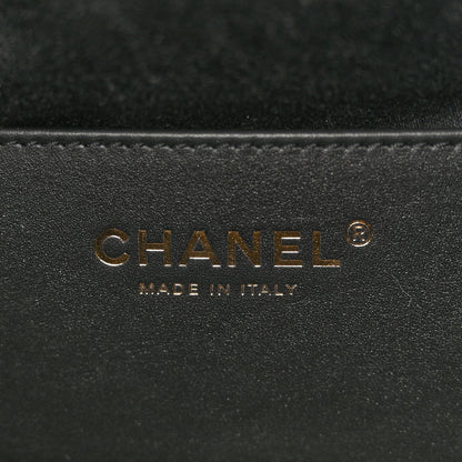 Caviar Quilted Small Chanel 25 Handbag Black