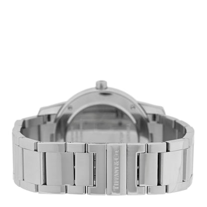 Stainless Steel 37mm Atlas 2-Hand Quartz Watch
