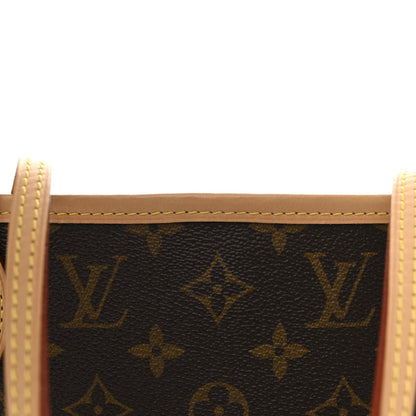 Monogram Bay Neverfull MM Rose Ballerine Poppy