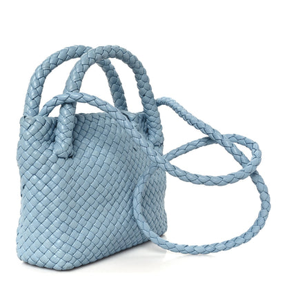 Calfskin Intreccio Small Tosca Ice