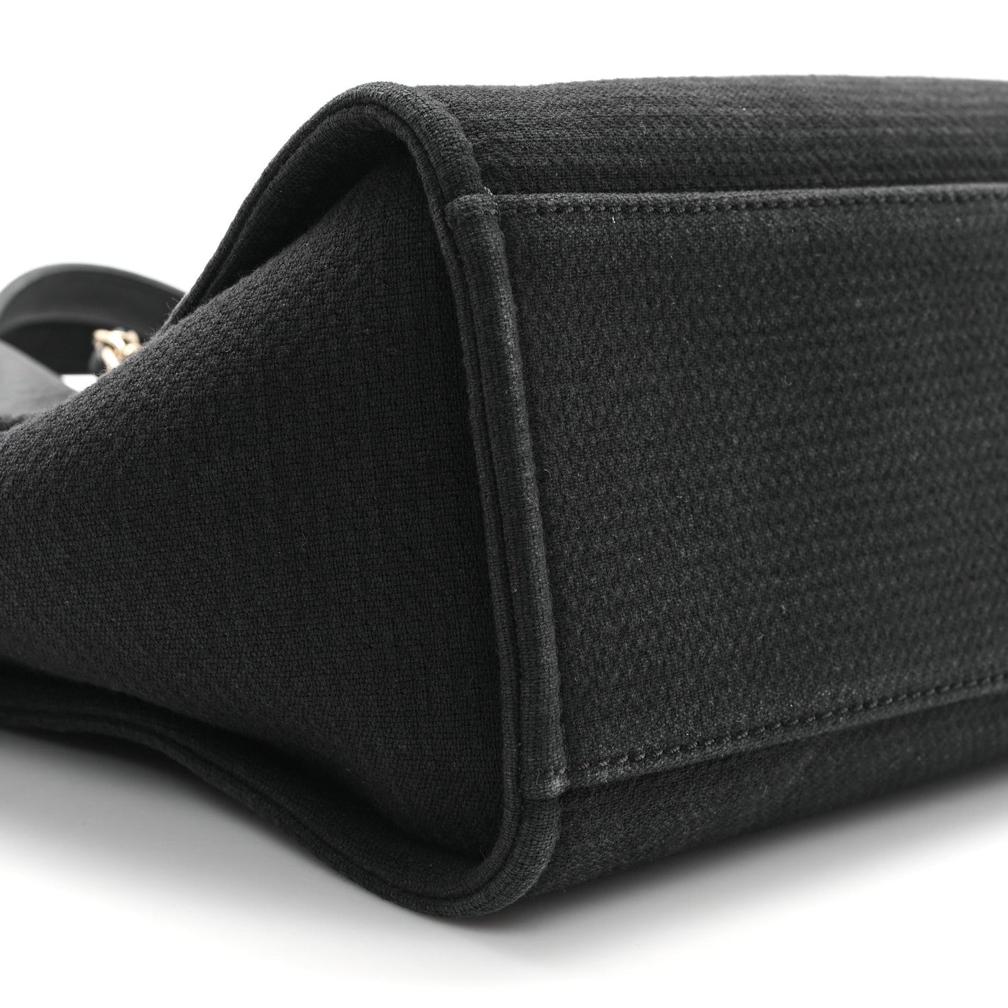 Mixed Fibers Small Deauville Tote Black