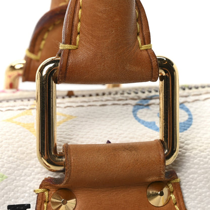 Monogram Multicolor Speedy 30 White