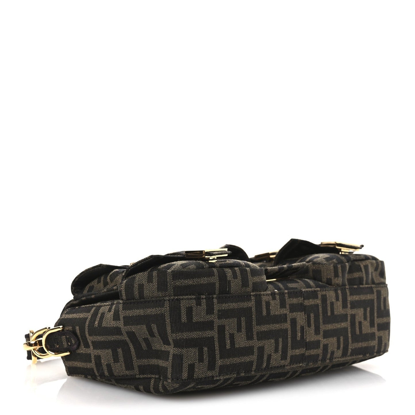 Fabric Jacquard FF 1974 Multipocket Baguette Tobacco Moro