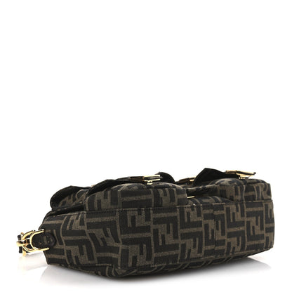 Fabric Jacquard FF 1974 Multipocket Baguette Tobacco Moro
