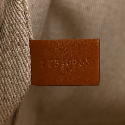 Calfskin Medium Woody Tote Caramel