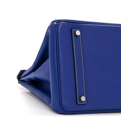 Epsom Candy Birkin 35 Bleu Electrique Mykonos