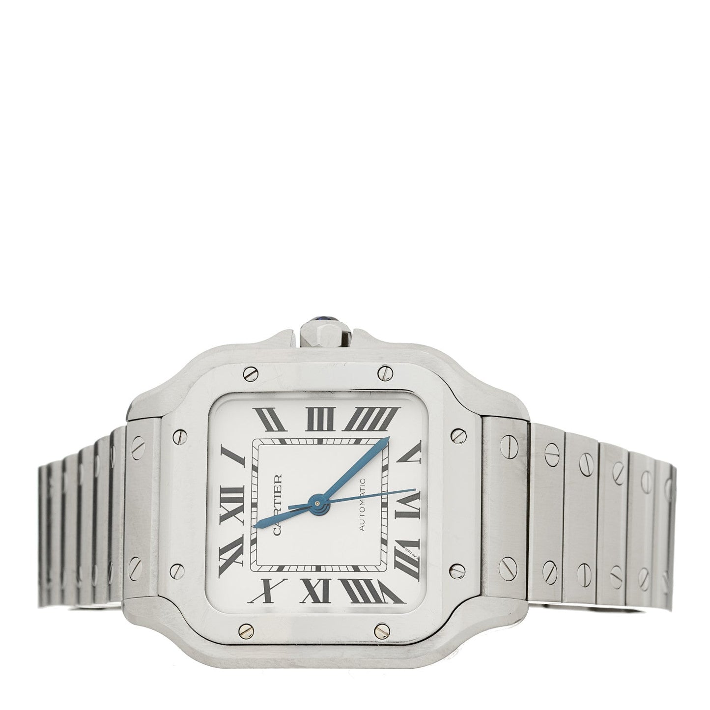 Stainless Steel 35mm Santos de Cartier Automatic Watch
