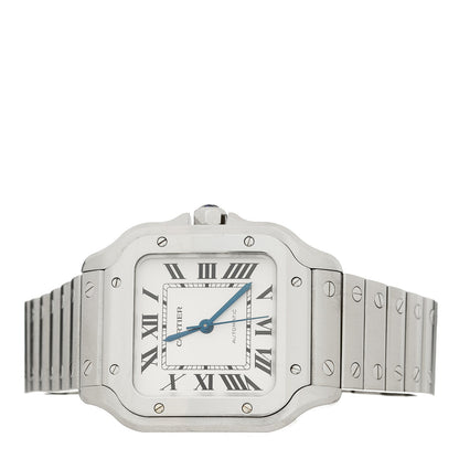 Stainless Steel 35mm Santos de Cartier Automatic Watch