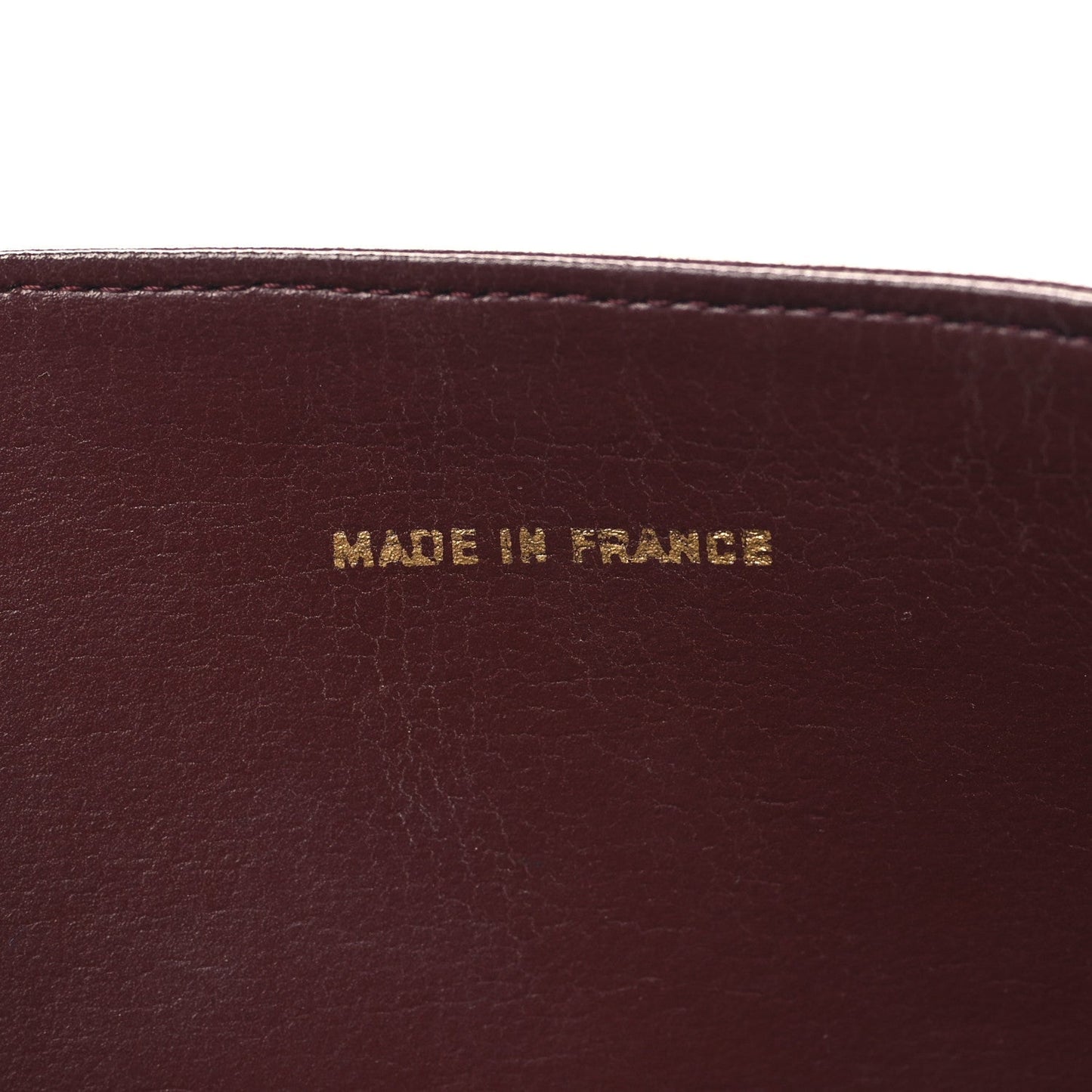 Lambskin Quilted Small Single Flap Bordeaux