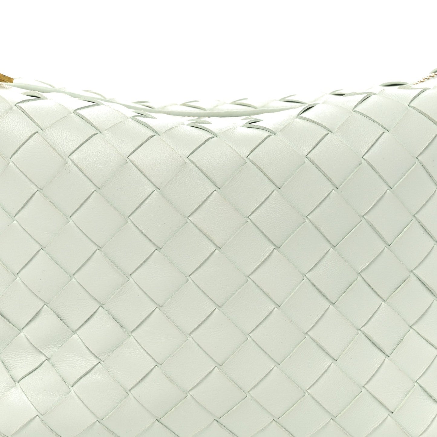 Calfskin Nappa Intrecciato Mini Wallace Glacier Muse