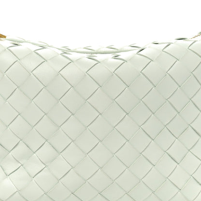 Calfskin Nappa Intrecciato Mini Wallace Glacier Muse