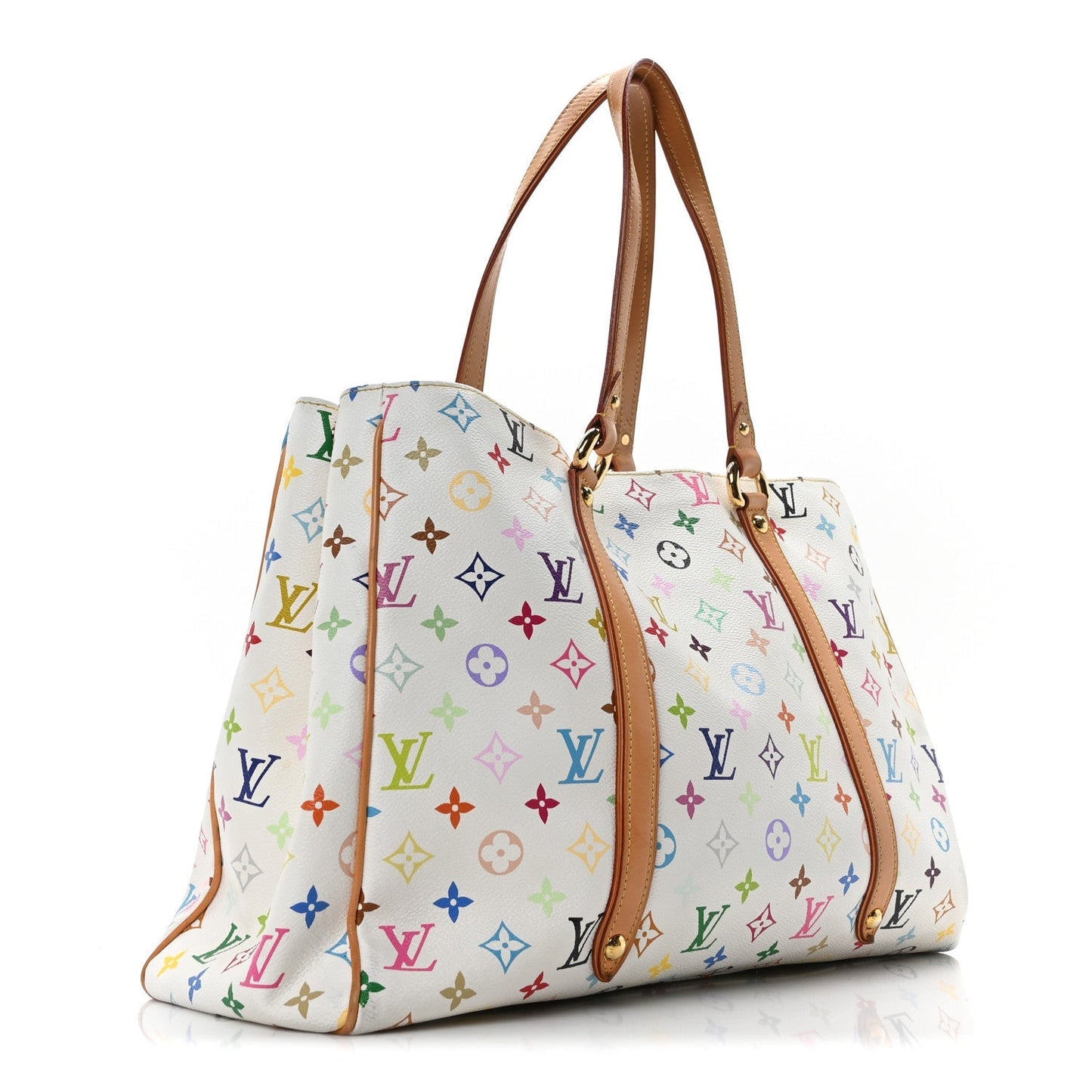 Monogram Multicolor Aurelia GM White