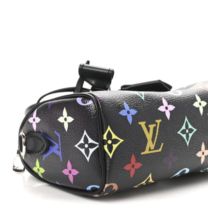 LV X TM Monogram Multicolor Nano Speedy Black