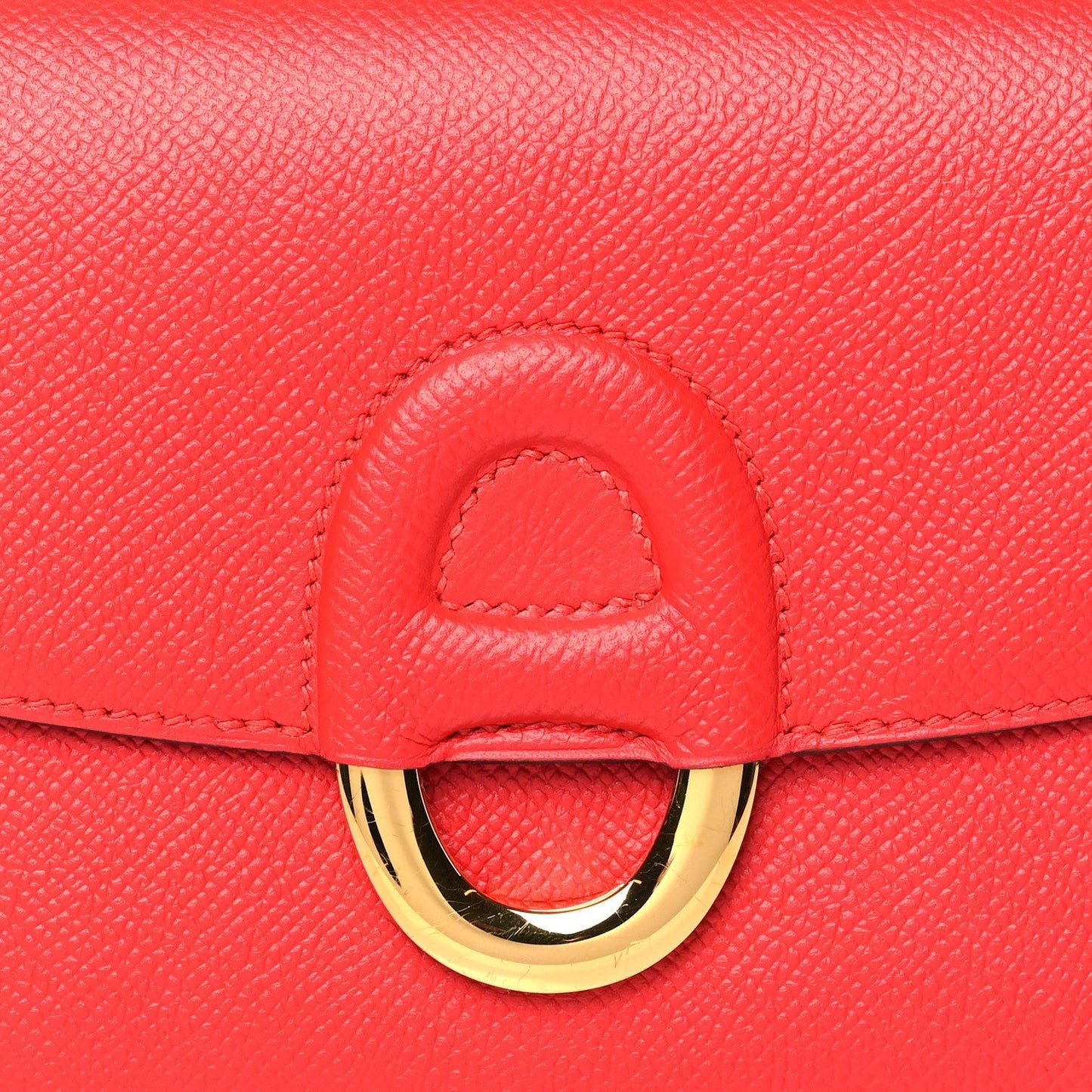 Epsom Cherche Midi Clutch Rouge Tomate