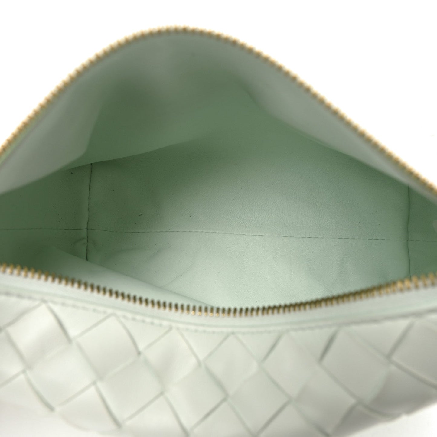 Calfskin Nappa Intrecciato Mini Wallace Glacier Muse