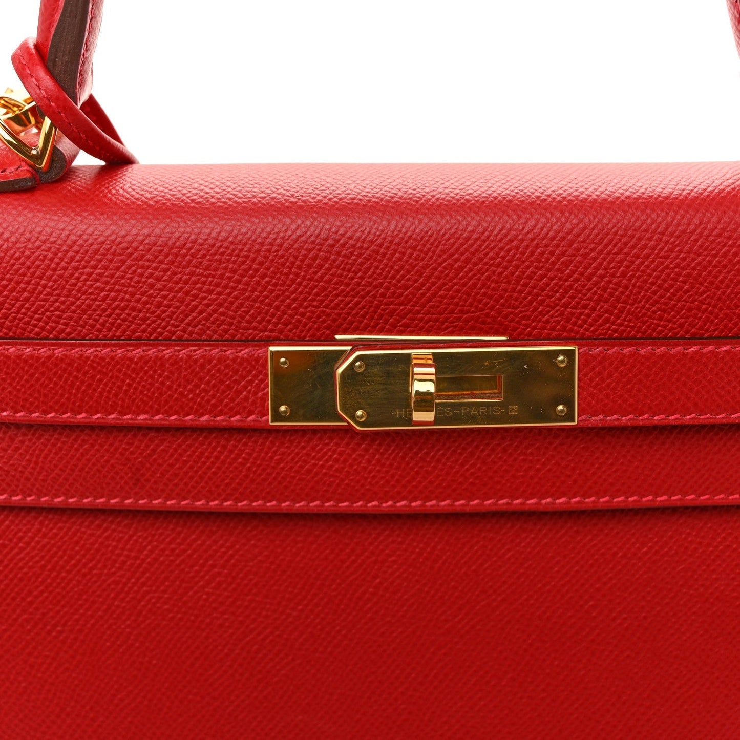 Epsom Kelly Sellier 28 Rouge Casaque