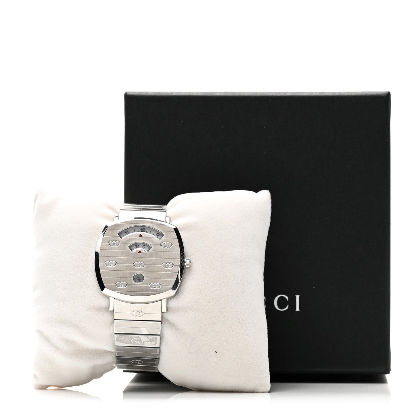 Stainless Steel 38mm Grip Quartz Watch