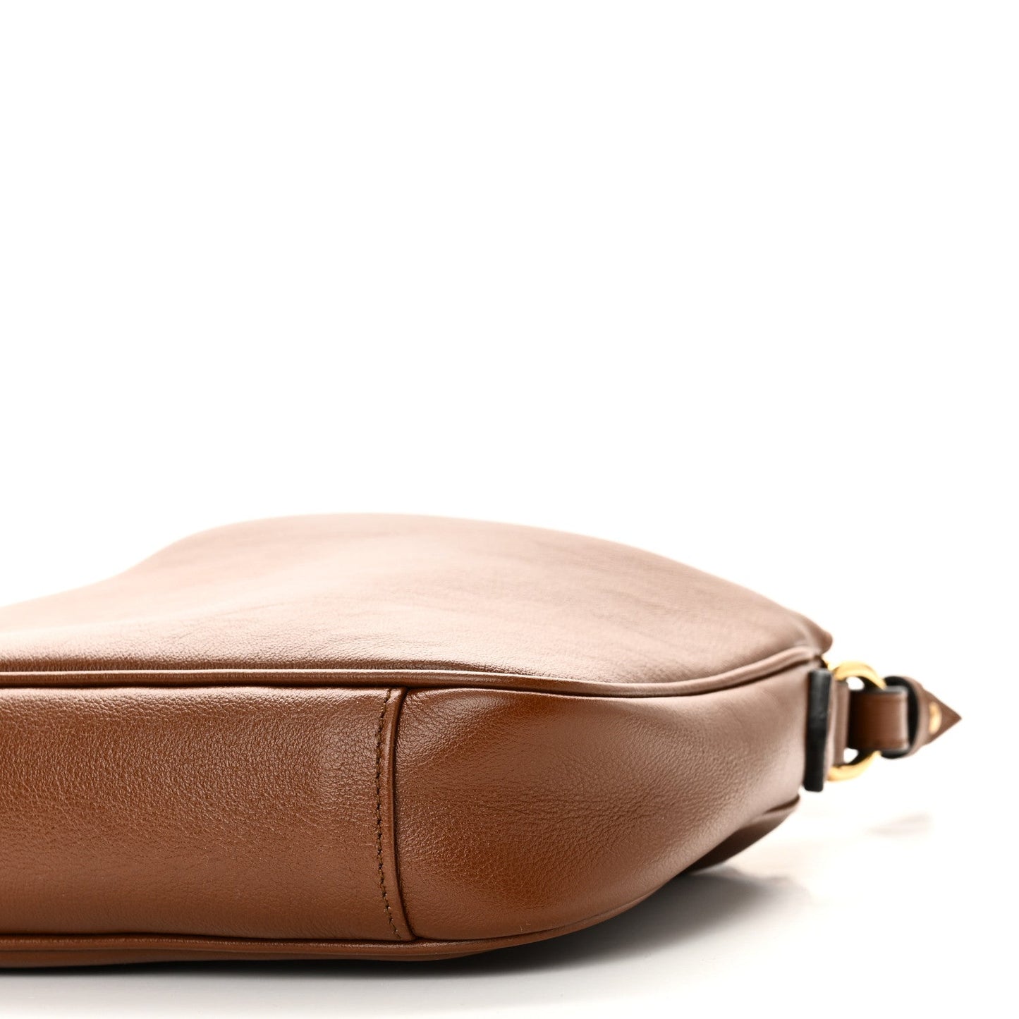 Softy Wonka Textured Dollar Calfskin Small Diana Shoulder Bag Cuir