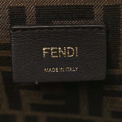 Shiny Nappa Small Fendi First Chocolate