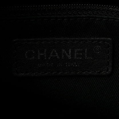 Caviar Quilted Timeless CC Soft Tote Black