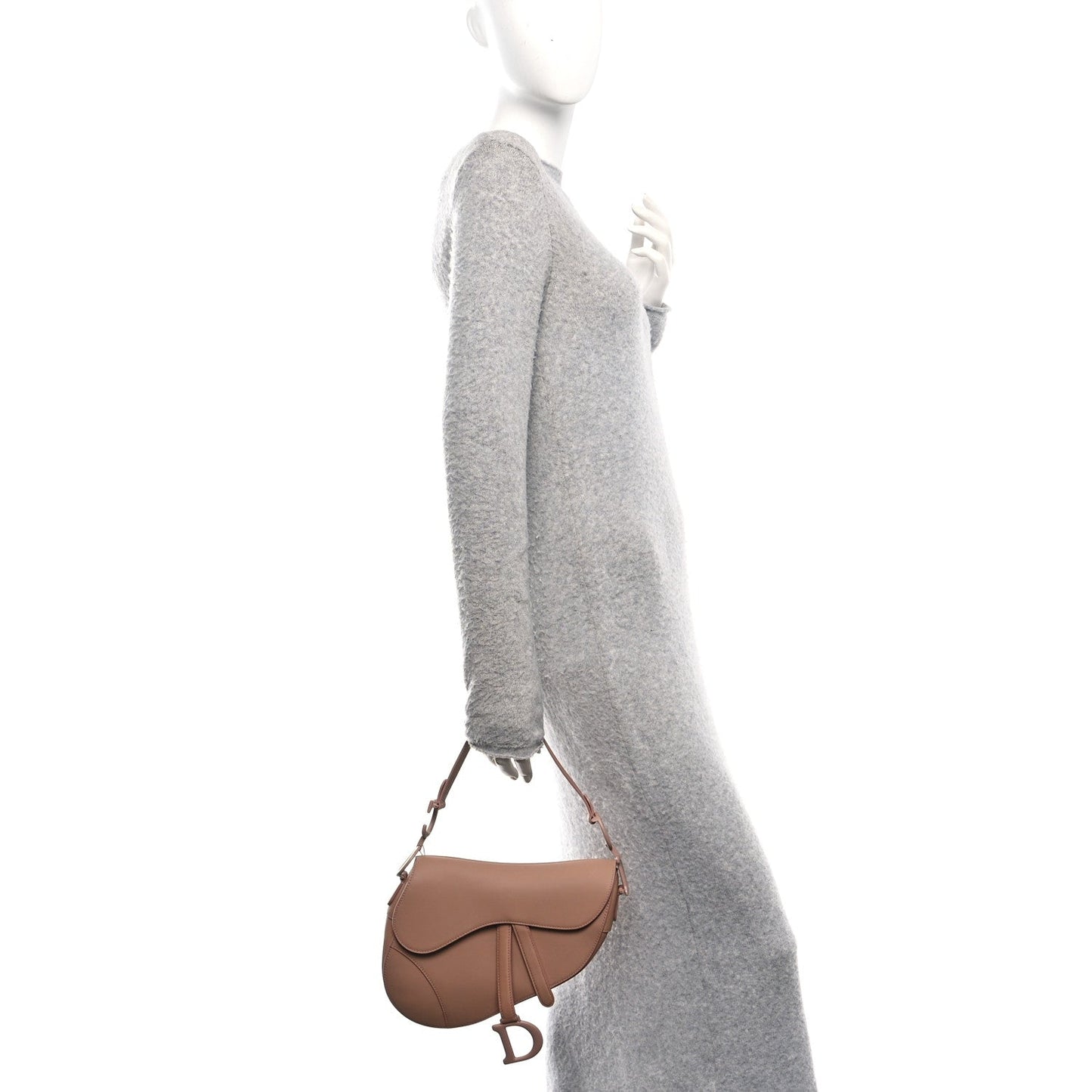 Ultra Matte Calfskin Saddle Bag Fard