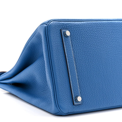 Togo Horseshoe Birkin 35 Mykonos Iris