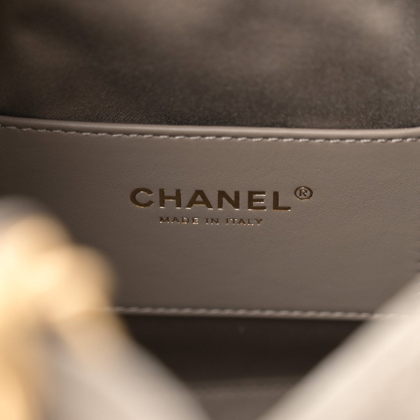 Suede Quilted Small Chanel 25 Handbag Dark Grey